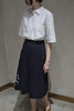 MHL 19SS 藏蓝色口袋工装半裙 商品缩略图1