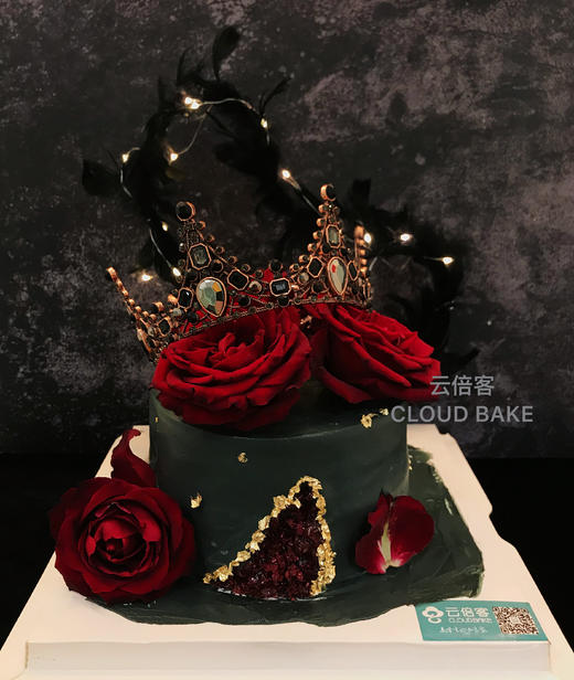 【暗夜女王】一款气场五米的蛋糕 商品图0