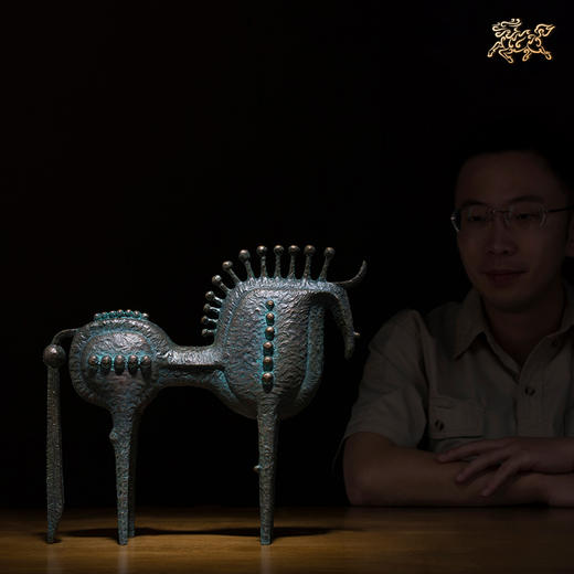 铜师傅  韩美林作品《马》 商品图4