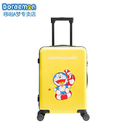 正版哆啦A梦 小叮当蓝胖子卡通定制图案拉杆箱旅行箱ins网红行李箱男女旅行箱子 商品图1