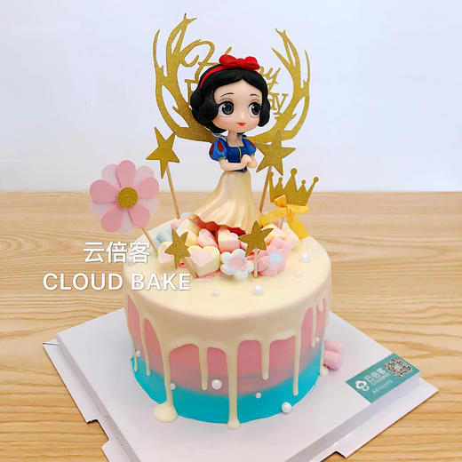 【芝士淋面蛋糕】白雪公主双色款 商品图2