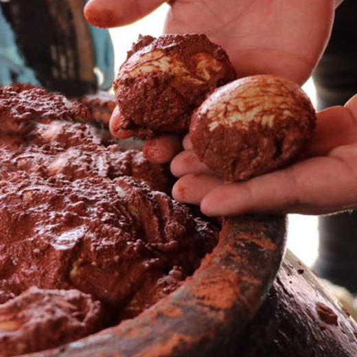 淮南特产焦岗湖礼盒装咸鸭蛋蟹黄红心冒油熟咸鸭蛋红泥腌麻鸭蛋 商品图1