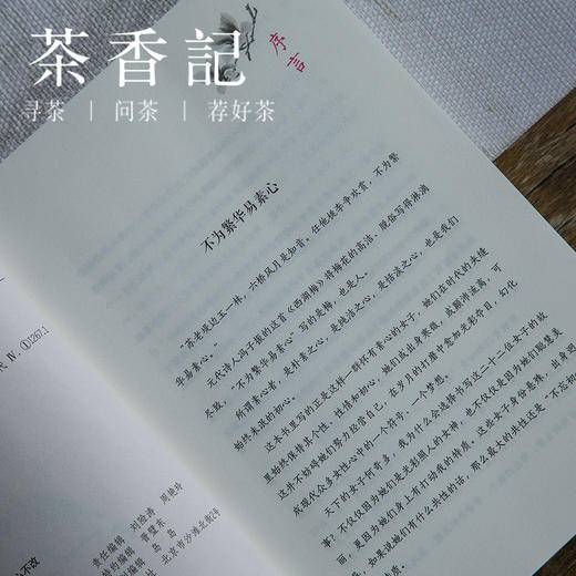 茶香记 《繁华落尽，素心不改》 慕容素衣 人物小传 美文读物 商品图1
