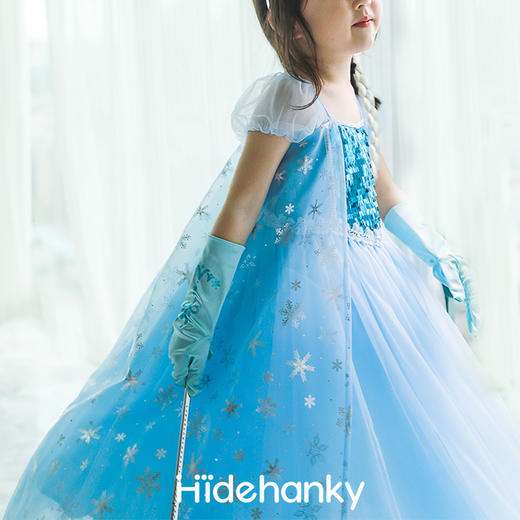 Hidehanky公主裙【夏款冰雪女王】(斗篷可拆卸） 商品图5