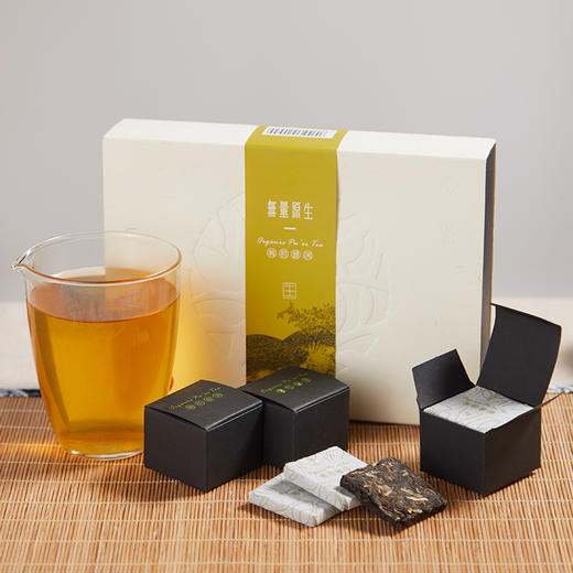 祖祥丨有机生茶 原生小方片 普洱生茶 120g 商品图0