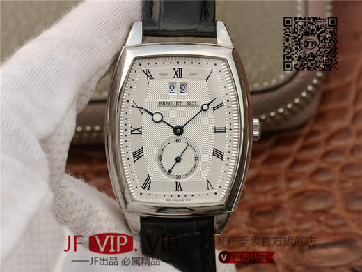 HG宝玑传承系列大日历显示腕表，别致的酒桶形表壳融合复杂功能于一身的5410，表壳外缘饰有钱币纹。 商品图1