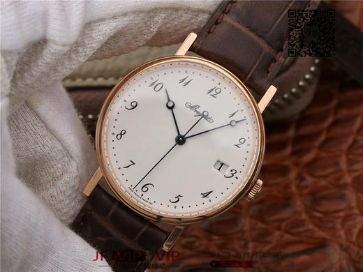 FK宝玑经典系列终极版，辨识度高，正装表不二之选。男士腕表，皮表带，自动机械机芯，透底 商品图3