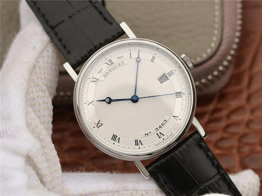 FK宝玑经典系列终极版，辨识度高，正装表不二之选。男士腕表，皮表带，自动机械机芯，透底 商品图2