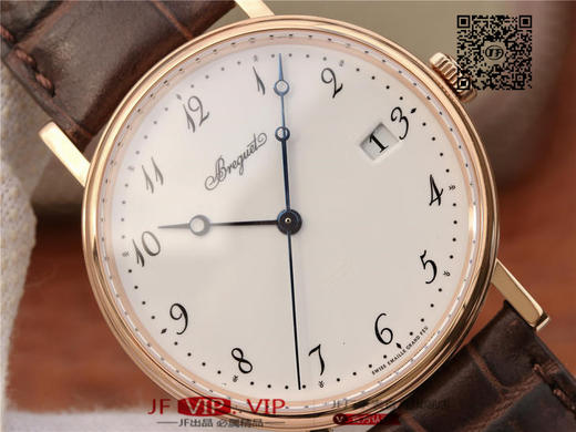 FK宝玑经典系列终极版，辨识度高，正装表不二之选。男士腕表，皮表带，自动机械机芯，透底 商品图4