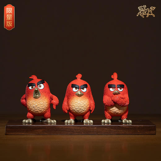 铜师傅 正版授权《愤怒的小鸟》胖红 商品图0