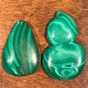 天然孔雀石吊饰两件 顺丰包邮 商品缩略图0