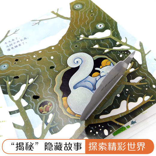 尤斯伯恩偷偷看里面·树木  接力出版社 1-4岁 英国Usborne正版授权王牌科普 经典翻翻书 商品图5