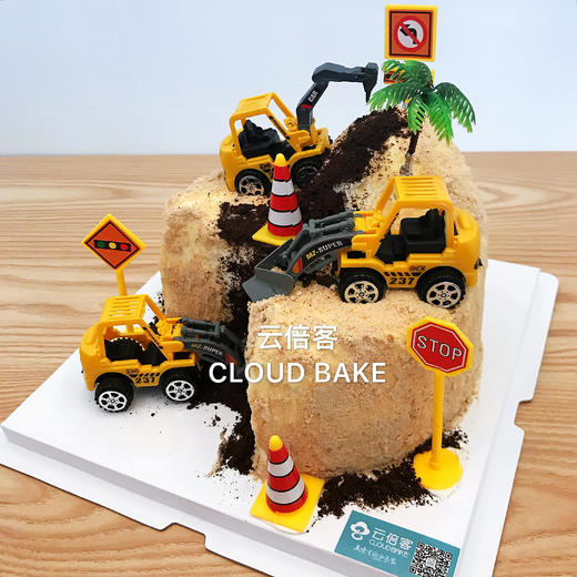 【工程车场景蛋糕】 商品图4