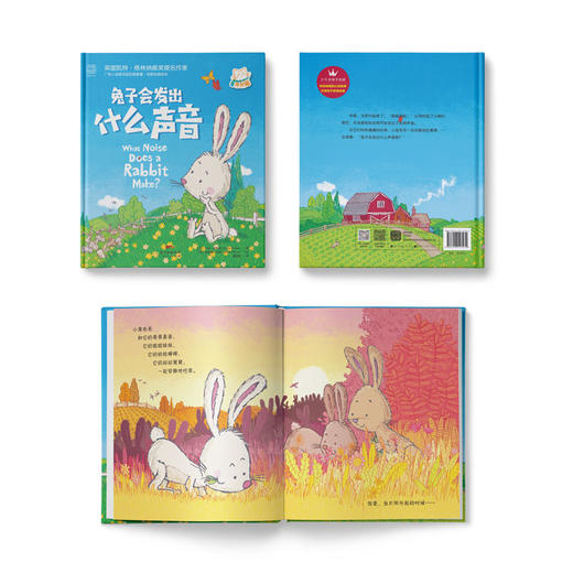 【学校荐书】兔子会发出什么声音：热闹有趣的认知故事，引导孩子获得自信 商品图1