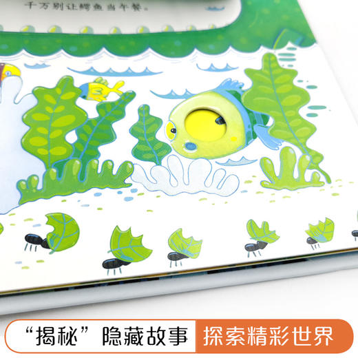 尤斯伯恩偷偷看里面·雨林 接力出版社 1-4岁 英国Usborne正版授权王牌科普 经典翻翻书 商品图5