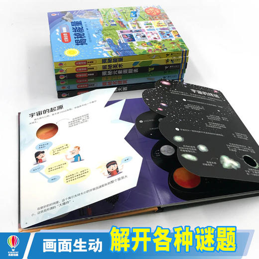 【全7册】尤斯伯恩看里面揭秘系列 科普翻翻书 百科全书 3-9岁儿童益智启蒙早教故事书 商品图3