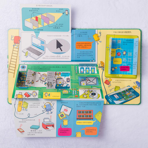 尤斯伯恩看里面（低幼版）·揭秘计算机 英国尤斯伯恩出版公司授权 专为低幼宝宝设计 商品图4