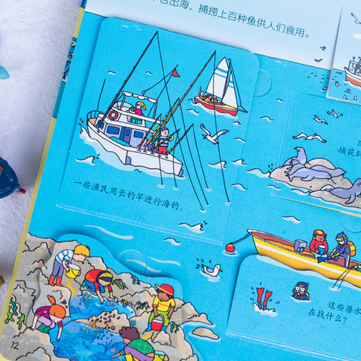 尤斯伯恩看里面（低幼版）·揭秘食物 英国Usborne出版社  Look Inside揭秘系列图书 风靡全球的科普翻翻书 被翻译成26种语言 60多张翻页 商品图6