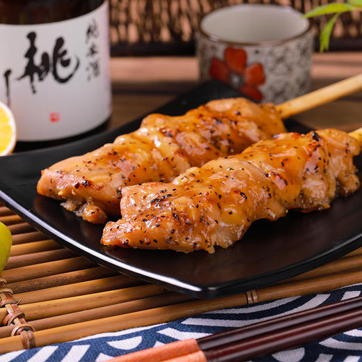 【大成食品 黑椒柠檬鸡肉串】5支/袋  350g 商品图3