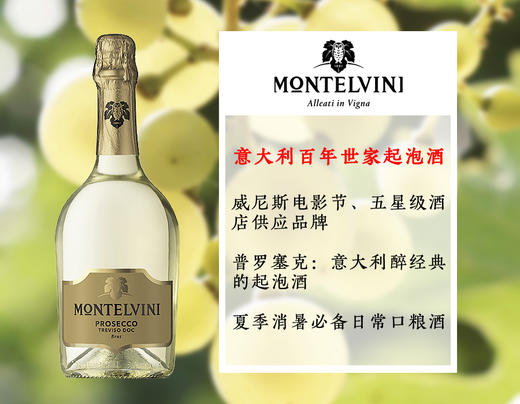 【预售】蒙特普罗塞克干型起泡酒 商品图0