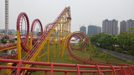 54.9元抢宜昌欢乐世界游乐场(36项任选4项套票)