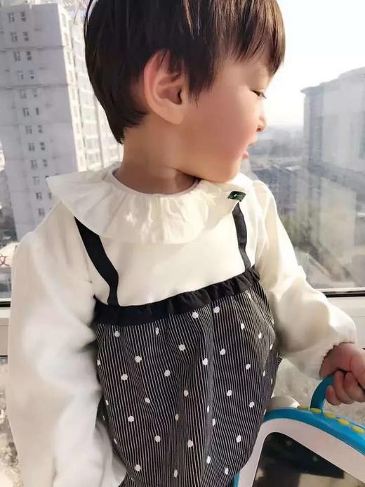 【公主系列】女童假两件长袖上衣   可爱时尚相结合 商品图1