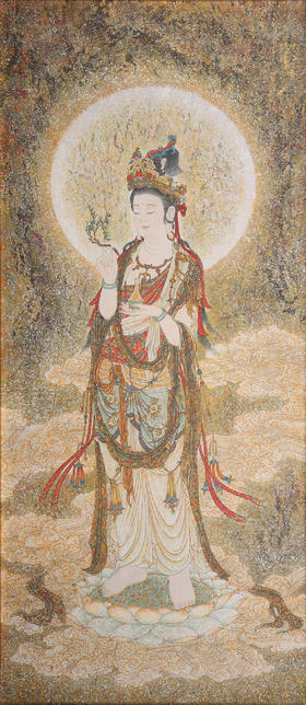 观音·林梵老师工笔画