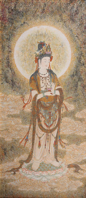 观音·林梵老师工笔画