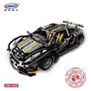 星堡XB07002（1177PCS）MOC系列黑色跑车Balisong跑车 儿童益智拼装拼插玩具积木 商品缩略图0