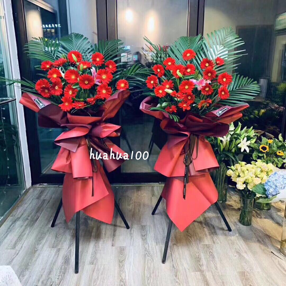 开业花篮丨高端系列红红火火010
