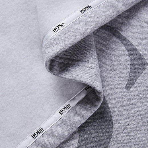 HBMT-016 HUGO BOSS LOGO混纺棉毯（灰） 商品图5