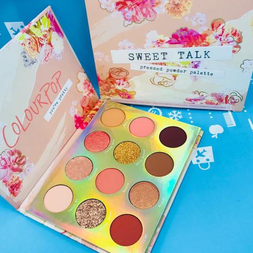 Colourpop春季系列新品 Sweet Talk眼影盘（000003） 商品图1