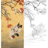 陈之佛竖幅工笔花鸟白描底稿《春江水暖》-多种白描尺寸可选-QA64 商品缩略图0