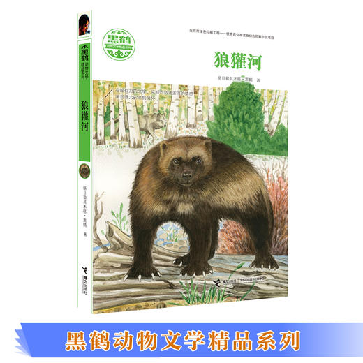 黑鹤动物文学精品系列·狼獾河（新版）物文学作家格日勒其木格·黑鹤代表作品 插画家九儿绘制封面美图 曹文轩推荐 商品图0