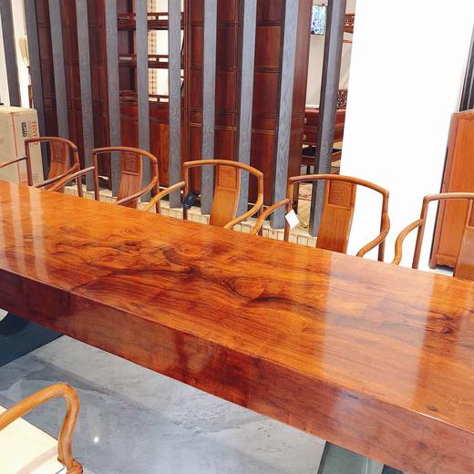 红桥红  家具严选  缅甸花梨(大果紫檀）  【禅意泡茶台】 商品图7