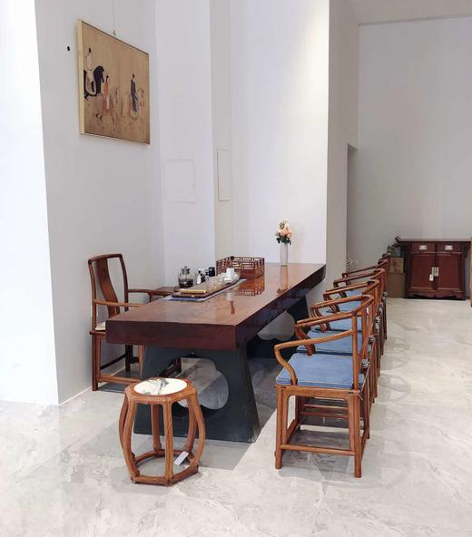 红桥红  家具严选  缅甸花梨(大果紫檀）  【禅意泡茶台】 商品图8