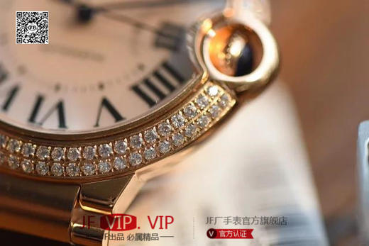 V6全玫瑰金气球36毫米，搭配专柜正品一致的手工镶钻工艺，天然贝壳面，美轮美奂！ 商品图12
