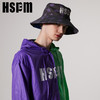 HSPM2019夏季新品设计师系列印花渔夫帽蟹壳紫灰色SP1836 商品缩略图1