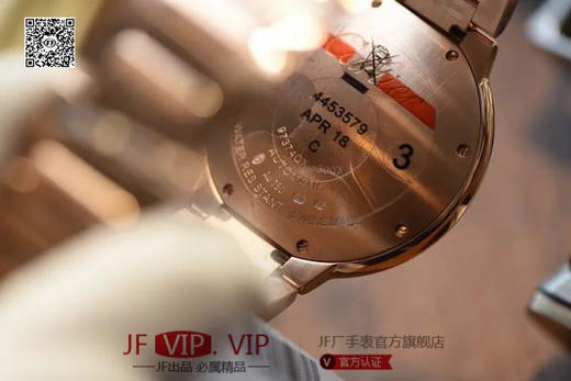 V6全玫瑰金气球36毫米，搭配专柜正品一致的手工镶钻工艺，天然贝壳面，美轮美奂！ 商品图5