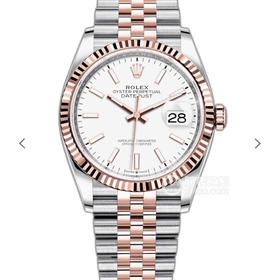 GM新日志女士36mm玫瑰金2018年度新款日志14k包金系列，自动机械机芯，精钢表带，密底。