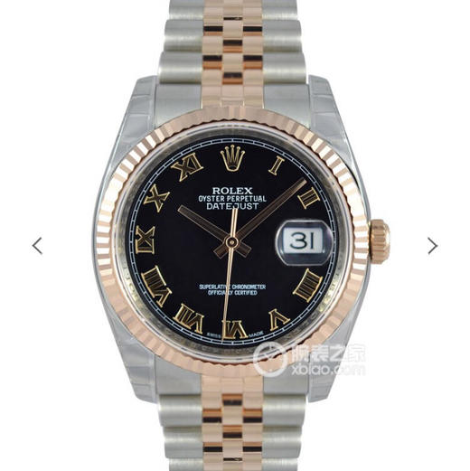 GM新日志女士36mm玫瑰金2018年度新款日志14k包金系列，自动机械机芯，精钢表带，密底。 商品图0