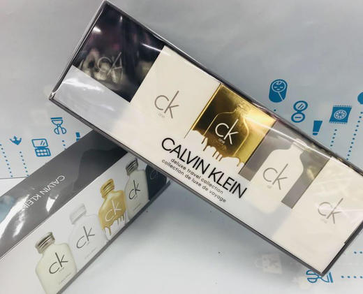CK香水 CK one/be/all/gold金色炫金限量小样5件套盒（704642） 商品图0