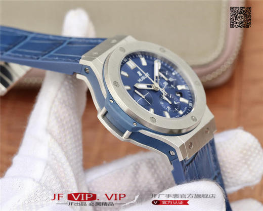 BB V6恒宝精品 经典计时腕表。大爆炸计时码表，Hublot机芯：4100机芯材料：316精钢玻璃：天然蓝宝石表带：高级天然橡胶带 商品图5