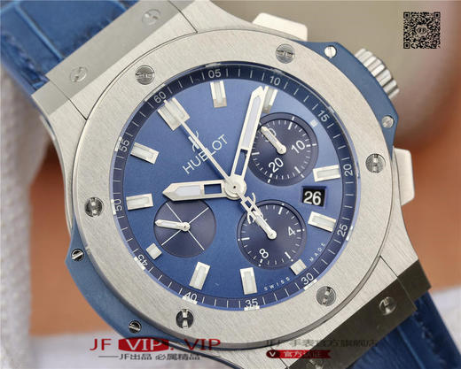 BB V6恒宝精品 经典计时腕表。大爆炸计时码表，Hublot机芯：4100机芯材料：316精钢玻璃：天然蓝宝石表带：高级天然橡胶带 商品图4