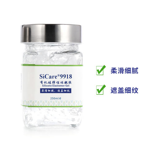 SiCare®9918 有机硅弹性体凝胶·异构烷烃和植物油载体（样品） 商品图0