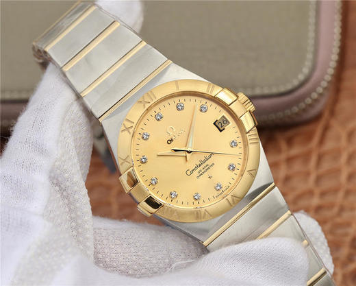 3S欧米茄双鹰星座系列，男款 8500同轴机芯机械 瑞士质量100% 蓝宝石玻璃背透设计，尺寸男38MM。 商品图2