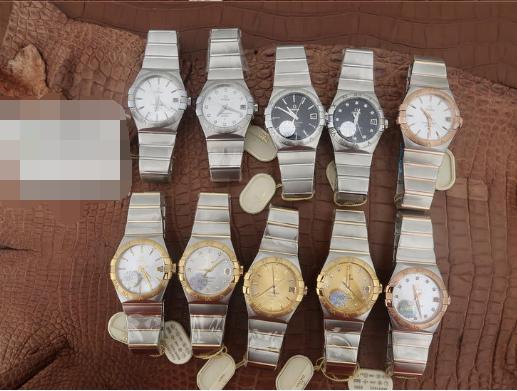 3S欧米茄双鹰星座系列，男款 8500同轴机芯机械 瑞士质量100% 蓝宝石玻璃背透设计，尺寸男38MM。 商品图4