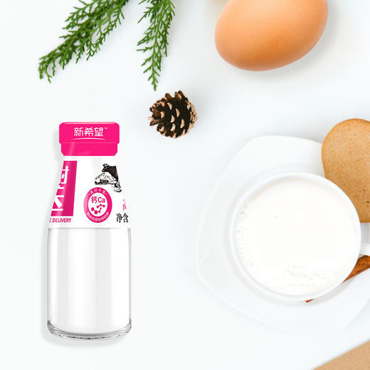 200ml玻璃瓶高钙牛奶 商品图0