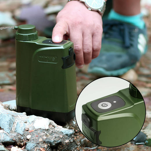 miniwell户外净水器单兵装备便携应急过滤器野外应急装备手泵电泵式户外净水器L610 L800电泵净水器 商品图4