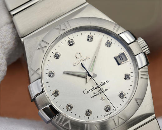 3S欧米茄双鹰星座系列，男款 8500同轴机芯机械 瑞士质量100% 蓝宝石玻璃背透设计，尺寸男38MM。 商品图0